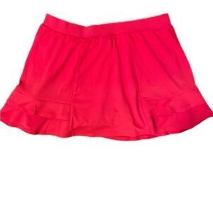 Tail Tennis Skort- M red , poly spandex